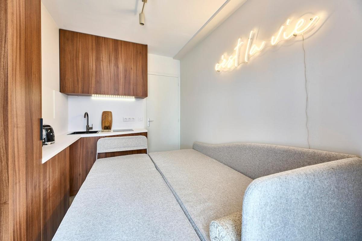 Close To La Crimee Metro Station Line 7 Appartement